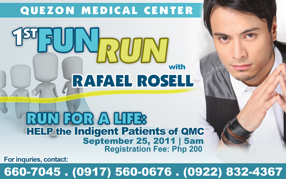 QMC Fun Run with Rafael Rosell